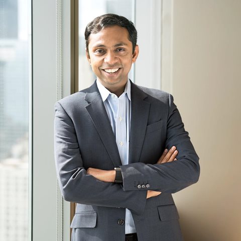 This is a profile image of Dilip Bhattacharjee